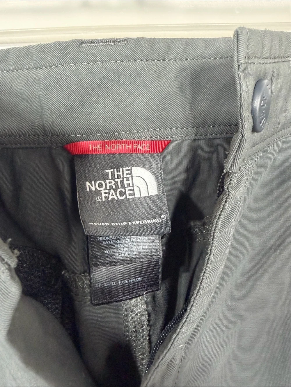 The North Face Men’s Charcoal Gray Cargo Shorts